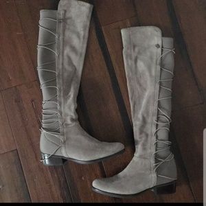 Schutz Talia suede riding boots